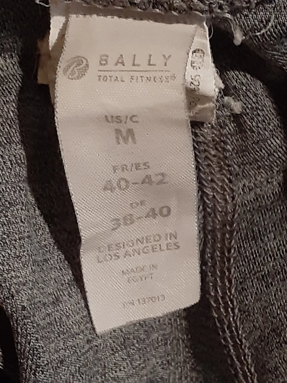 Bally Gray High-Waist Leggings with Side Pockets
